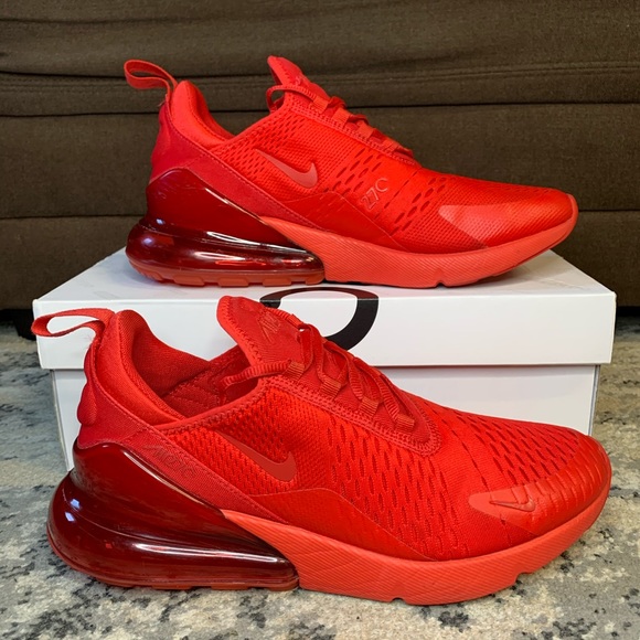 Nike Air Max 270 All Red Men’s 8.5 Nike Air Max 270 All Red Men’s 8.5